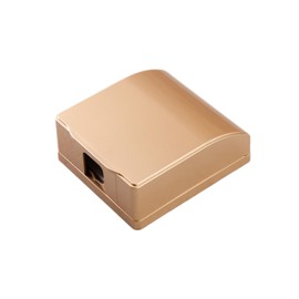 CTForest Gold socket protection box, rain cover for plastic sockets, protects the socket from environmental influences such as dust and moisture