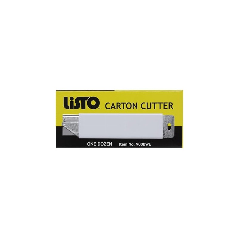 Listo Carton Cutter, Box of 12 by Listo