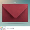 COLOURS-4-YOU Envelopes, DIN C6, Dark Red, 11.4 x 16.2 cm,