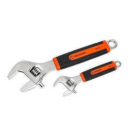 Crescent 2 Piece 6" & 10" Quick-Fit-Jaw Wrench Set | AC3610CVS