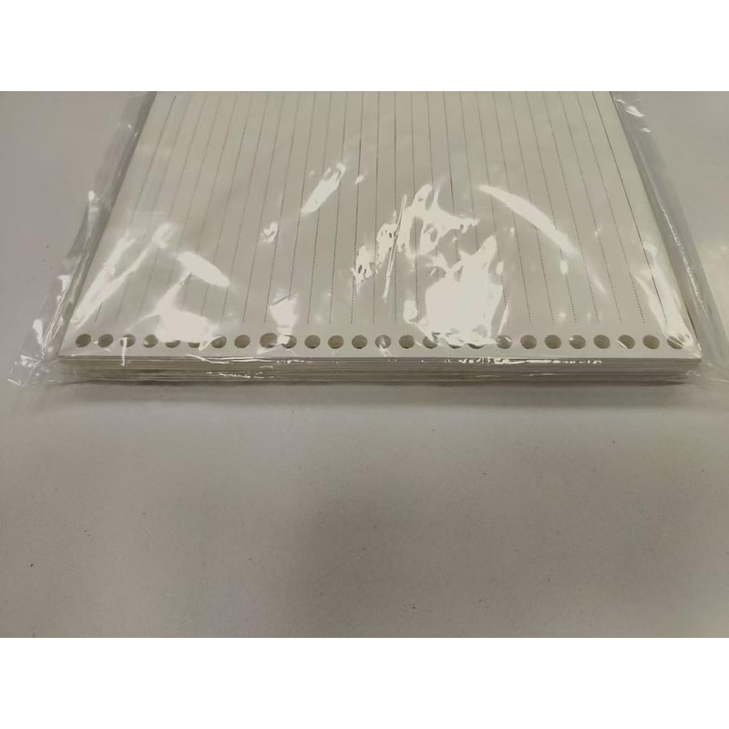 2 Pack A4 4 Holes Page Marker Ruler Plastic Binder