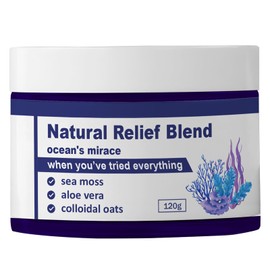 WUJECT Ocean's Miracle -Eczema Relief Cream，Eczema Healing Blend - Natural Soothing Skin Relief for Dry, Made with Organic Ingredients - 4 oz (1 pcs)