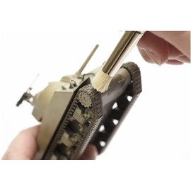 GSI Creos MB34 G Tool Mr. Weathering Brush Set, Extra Large, Soft and Hard 1 Each, Hobby Paint Tool