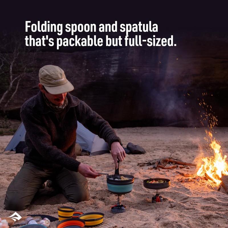 Sea to Summit Camp Kitchen Folding Spoon and Spatula Set