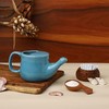 Ancient Impex Ceramic Neti Pot, Spill Proof with 5 Sachets