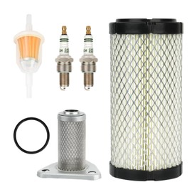 CLUBRALLY Golf Cart Tune Up Kit with Oil Filter Spark Plug for EZGO TXT/ST 350 Gas 1996-Up