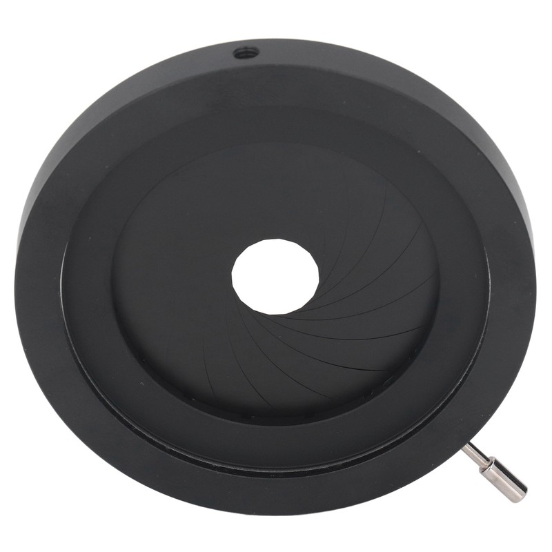 Adjustable Aperture 2‑50mm Iris Diaphragm Aluminum Alloy Manual Aperture Adjustable