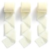 MORSUNBELA Chiffon Ribbon Beige 1.5 Inch x 7 Yd Gift