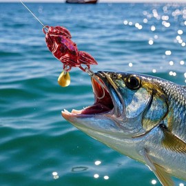 Fishing Lures for Trout | Sinking Sequin Jig Metal Spinner Lure | Fishing Accessories, Long-Distance Casting Crab Shape Spinnerbait for Freshwater Saltwater