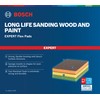 Bosch Professional 3x Expert S473 Standard Pads (for Softwood, Paint