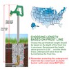 Frost Proof Yard Hydrant,Freeze Proof Outdoor Faucet Frost Free Hydrant