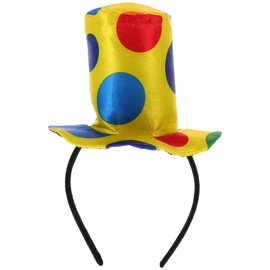 TOYANDONA Clown, cappello da clown, costume di carnevale, divertente performance, per adulti e bambini