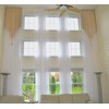 Ikiriska Extra Long Sheer Voile Curtain Sheer Voile with Pocket