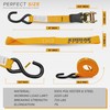 KODIAK STRAPS Ratchet Straps Heavy Duty Tie Down Strap Set