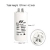 1×CBB60 Run Capacitor - 450V 40uF Double Insert 50/60Hz Cylindrical