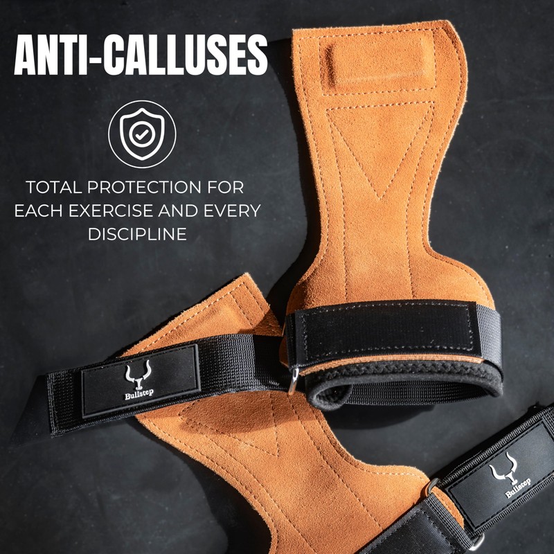 Bullstep Lifting Straps for Strength Training, Fitness, Bodybuilding, Weightlifting, Weight