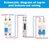 DEWIN Electricity Meter, AC Meter, Single-Phase kWh Counter, DIN Rail