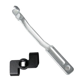 HUANTAITAI Wrench Extender Tool Bar, Wrench Leverage Breaker Bar with 1/2 Inch Hole Fit for Mechanics and Automotive Repairs (Silver Extension Kit Tool Set)