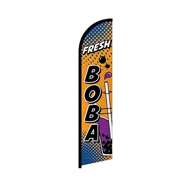 R and R Industries Fresh Boba Flags Pack of 2
