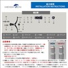 HEIGHTEN 3.6 inches (92 mm) Reel Handle 0.6 inches (15
