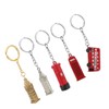 COHEALI 10pcs Souvenir London Bus Keychain British Key Holder British