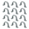 PATIKIL 1 Inch Plastic Conduit Clamp, 12 Pcs PVC Pipe