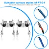 Reboot 2PCS PT-31 Plasma Cutter Roller Guide Wheel Spacer Circle