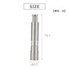 Takeda Corporation SPM21-27SLV [Mil/Seasoning/Spice] Silver 1.1 x 1.1 x 5.9