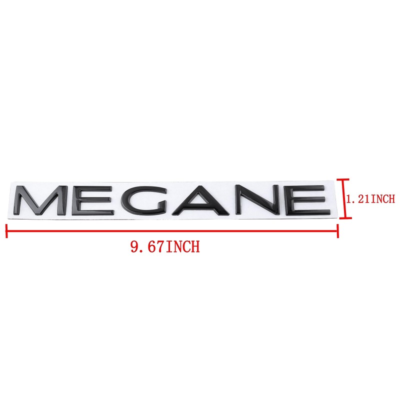 Megane Emblem Car Sticker for Car Side Rear Front Boot