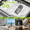 4 in 1 Travel Dispenser Bottle, TSA Approved Refillable Shampoo