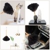 Aldwin Ostrich Feather Duster, 16 inch Black Genuine Ostrich Feathers