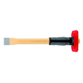 Rennsteig 341 300 1 Painted Mason's Chisel with Handguard, Gold, 300 mm