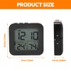 Kinberry Digital Shower Clock with Large LED Clear Display,Bathroom Clock