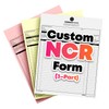 Custom Print 8.5" x 11" Carbonless NCR Forms for Printing