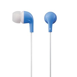 Elecom Canal CN300 Stereo Headphones - Balanced Sound Quality and Sharp Bass - Blue EHP-CN300ABU1