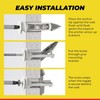 Heavy Duty Drywall Anchors and Screws Kit Including Toggle Anchors