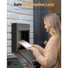Uniclife Wall Mount Mailbox for Outside, Large Locking Mailbox with
