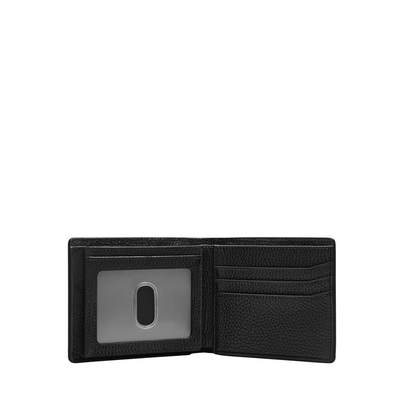 Fossil Men's Huntington Bi-Fold Wallet, black