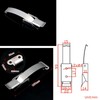 Box Toggle Latch, 99mm Stainless Steel Spring Loaded Toggle Latch