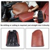 Aunginsy Car Leather Center Console Protector Cover Compatible with Tundra/Sequoia
