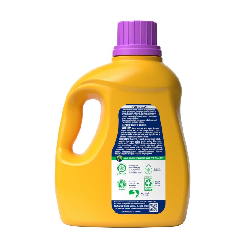 ARM & HAMMER Plus OxiClean Odor Blasters Liquid Laundry Detergent,