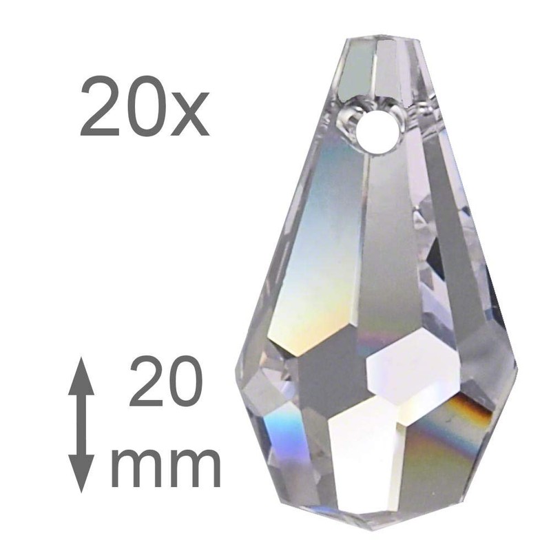 106-Piece Rainbow Crystal Set Crystal 30% PbO Feng Shui Chandelier