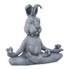 Pujipu Meditating Rabbit Statue Buddha, Zen Rabbit, Zen Garden Rabbit