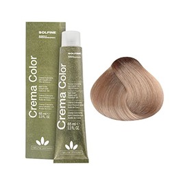 Solfine Crema Color Permanent Hair Color 65 ml, 32 Very Light Ash Blonde