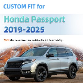 SKYLOTEC Dash Covers Compatible with Honda Passport 2019-2023 2024 2025 Dashboard Mats Pad Dash Carpet Protector