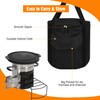 Lineslife Camping Rocket Stove with Grill Pan for Cooking, Portable