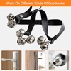 2 Packs of Dog doorbells, Training Adjustable Dog Bells, A