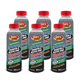 Bar's Leaks Liquid Aluminum Radiator and Heater Core Stop Leak. 6 Pack,1186-6PK