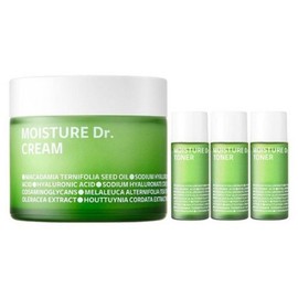 ISOI 모이스춰 닥터 장수진 수분크림 70ml + 모이스춰 닥터 토너 8ml x 3p Moisture Doctor Jang Soo-jin Moisture Cream 70ml + Moisture Doctor Toner 8ml x 3p