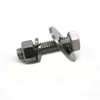 (6 Sets) 3/8-16x1-3/4 Stainless Steel Hex Head Screws Bolts, Nuts,